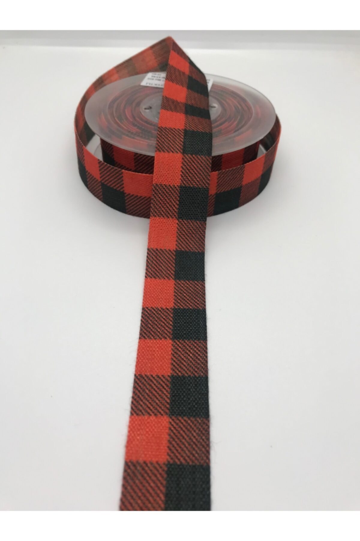 Hobigram Ekose Baskılı Koton Kurdele