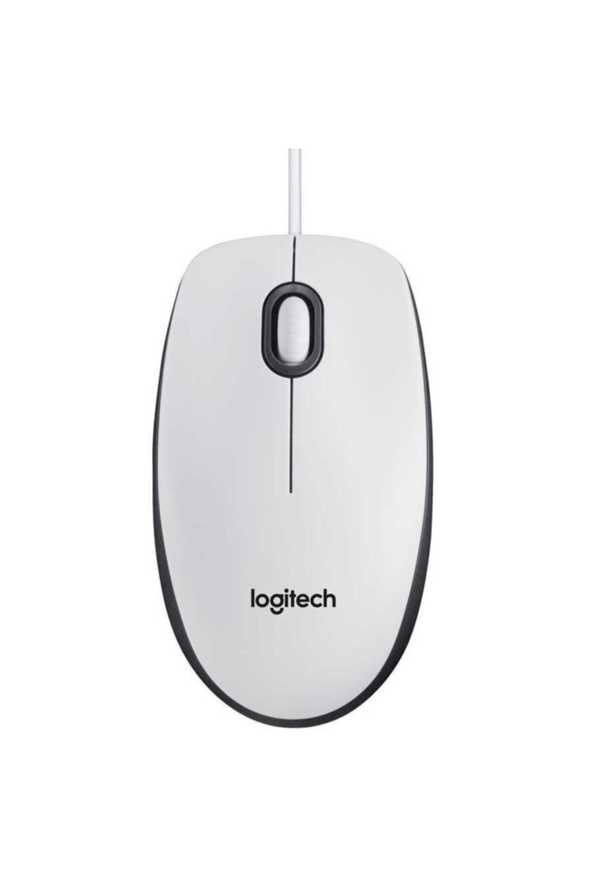 logitech M100 Kablolu Beyaz Mouse