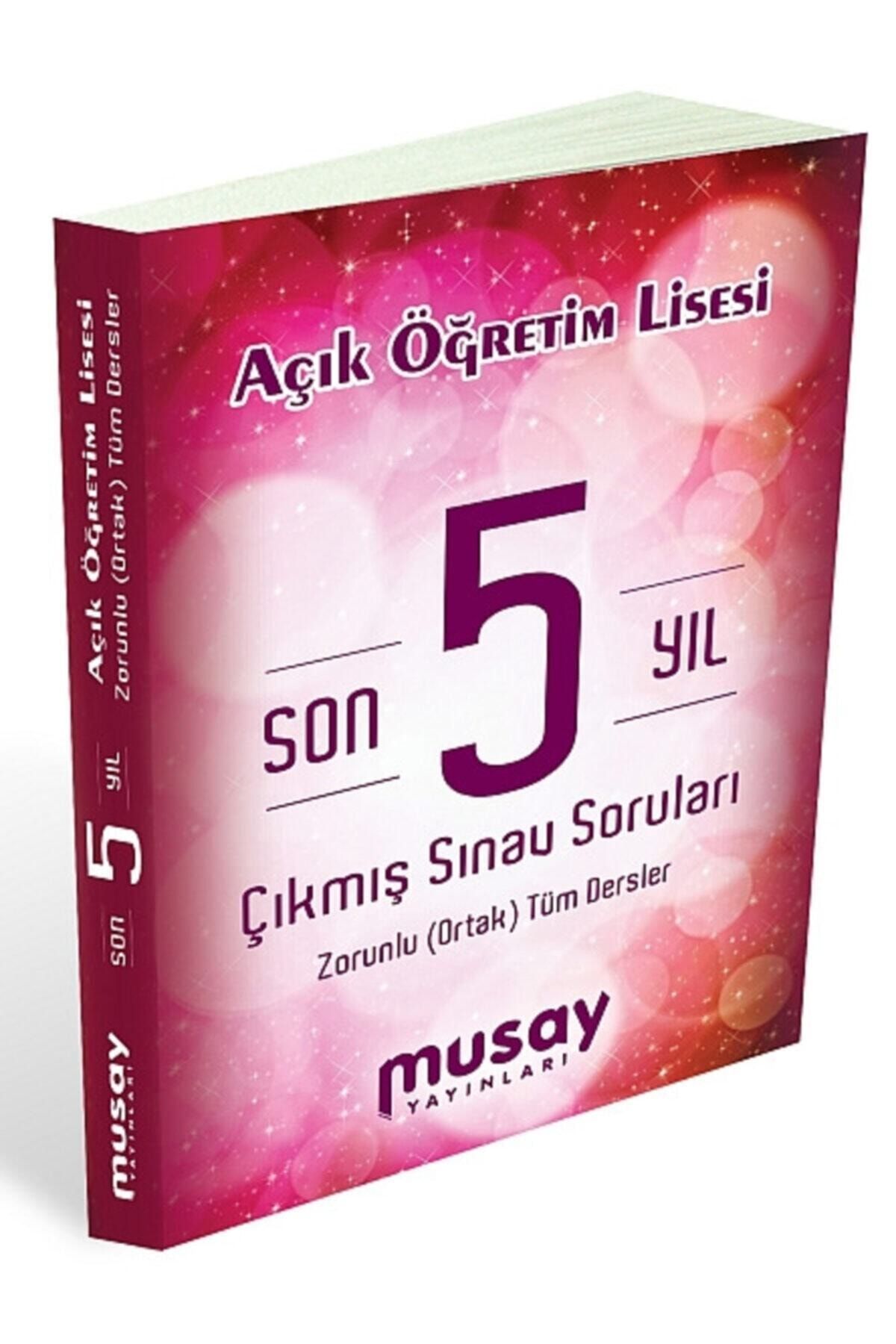 Musay Acik Lise Yayinlari Acik Ogretim Lisesi Son 5 Yilin Cikmis Sinav Sorulari Musay Yayinlari Fiyati Yorumlari Trendyol