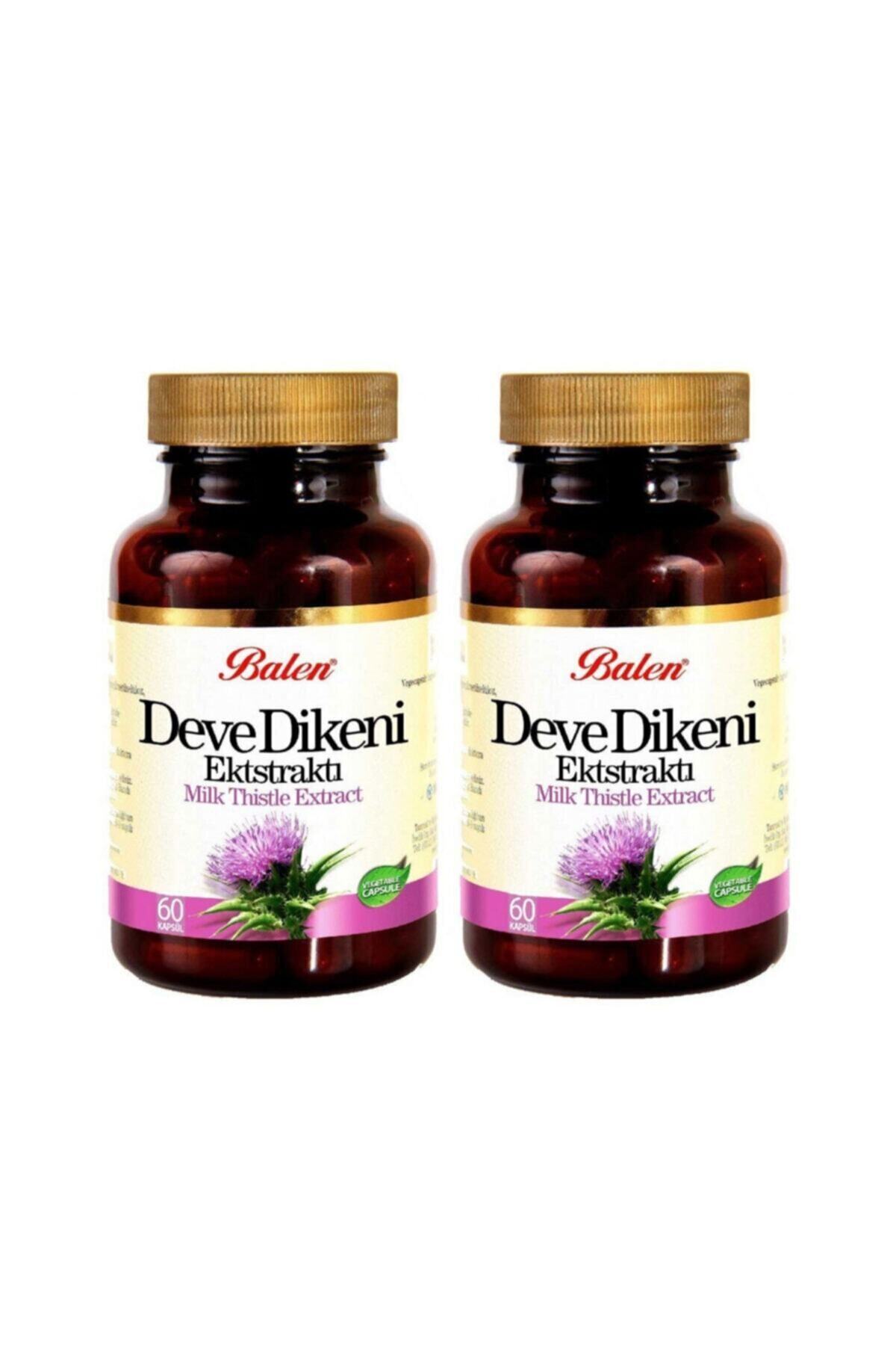 Balen Deve Dikeni Ekstarktı Milk Thistle 300 Mg 60 Kapsül 2 Adet