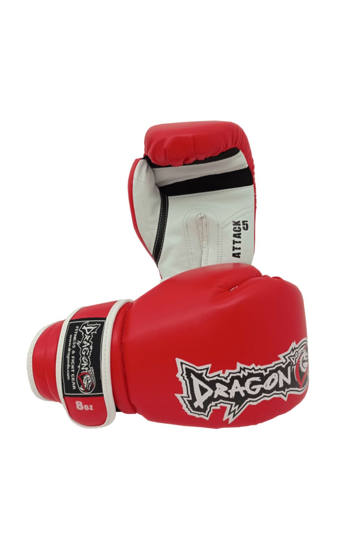 Dragon Attack Boks - Kick Boks - Muay Thai Eldiveni Kırmızı