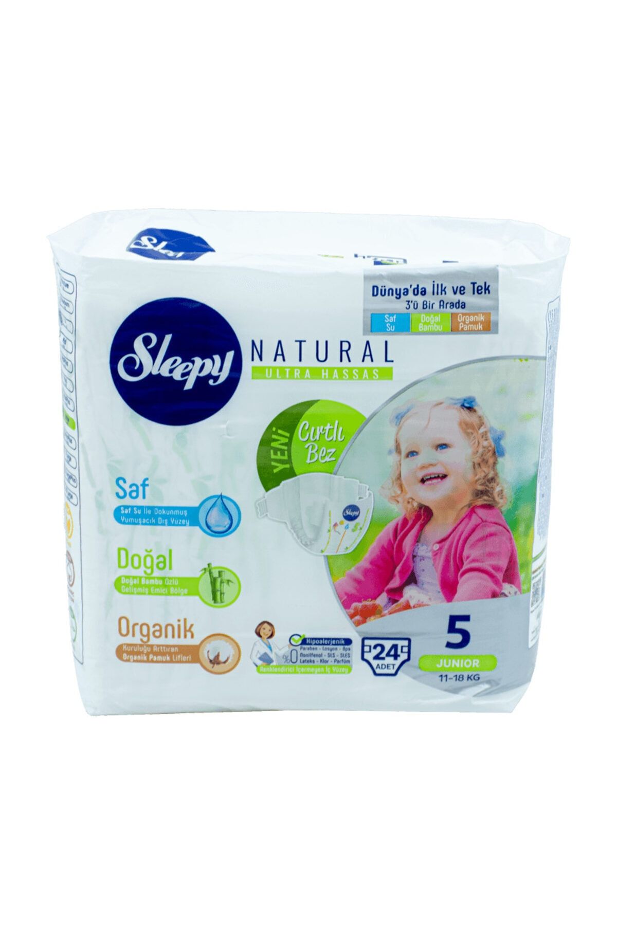 sleepy natural jumbo 5 numara junior 24 adet fiyati yorumlari trendyol
