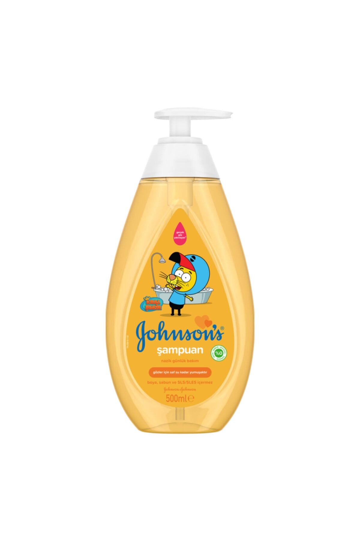 Johnson's Baby Kral Şakir Gold Şampuan 500 ml x 3 Adet