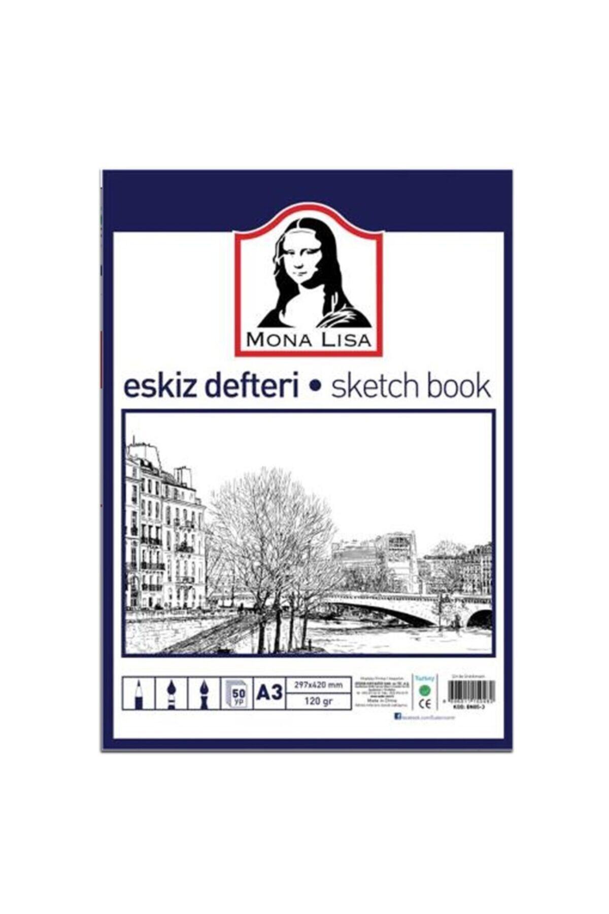 Südor Mona Lisa Eskiz Defteri (sketch Book) A3 120 Gr. 50 Yp.