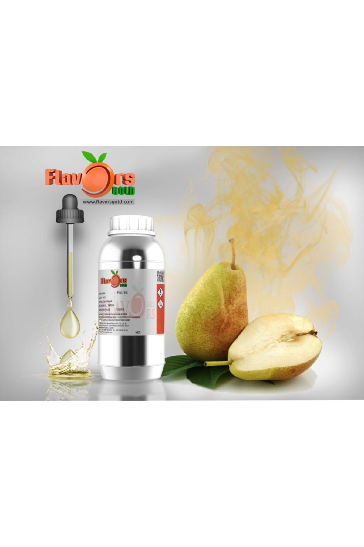 GOLD FLAVORS Armut Emülsiyon Aroması