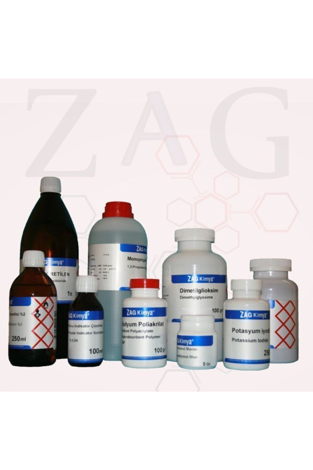 ZAG KİMYA Metil Paraben Extra Pure 1 Kg