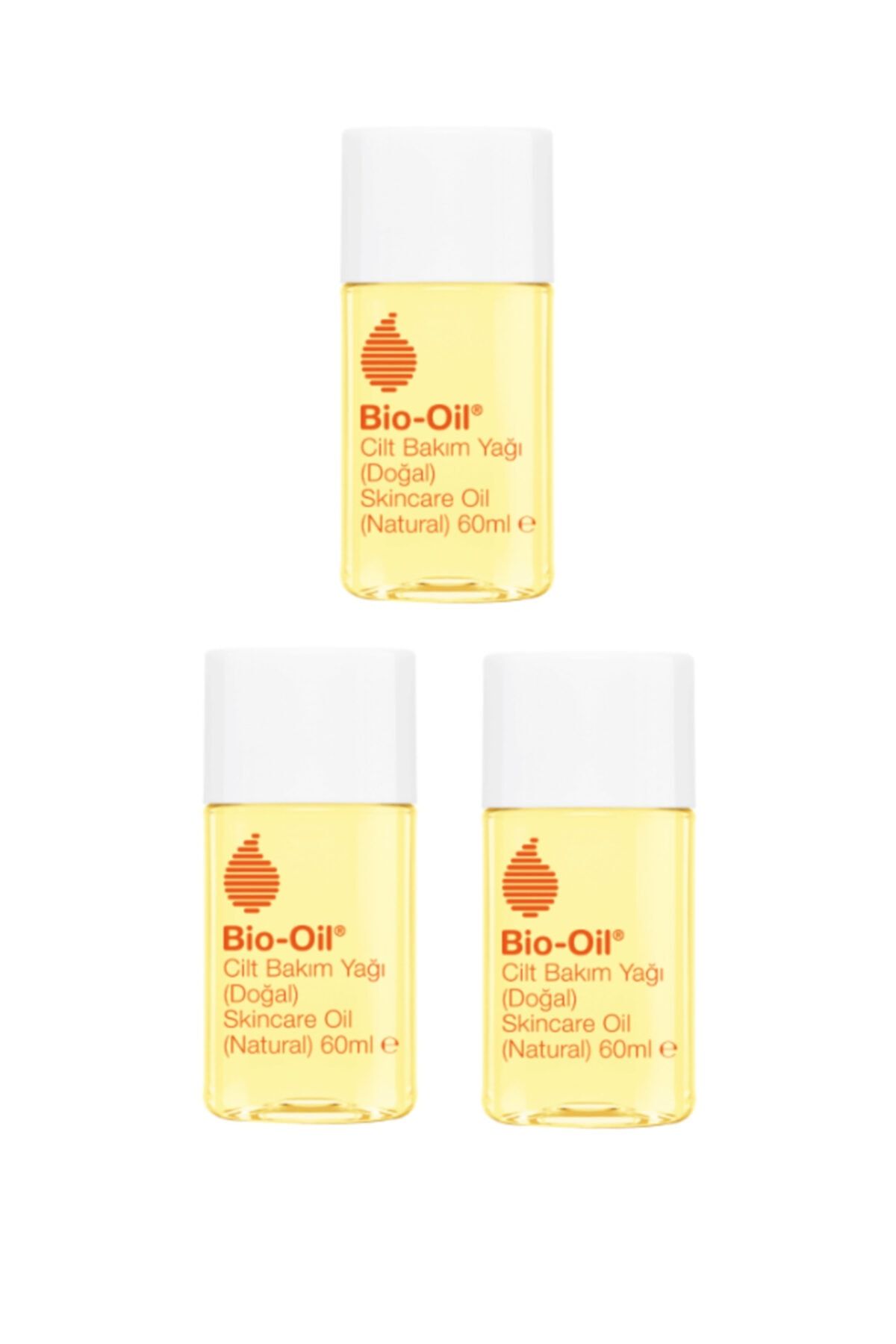 BioOil 14 Bitki Özü Içeren Doğal Vegan Cilt Bakım Yağı 60 ml X3 Adet