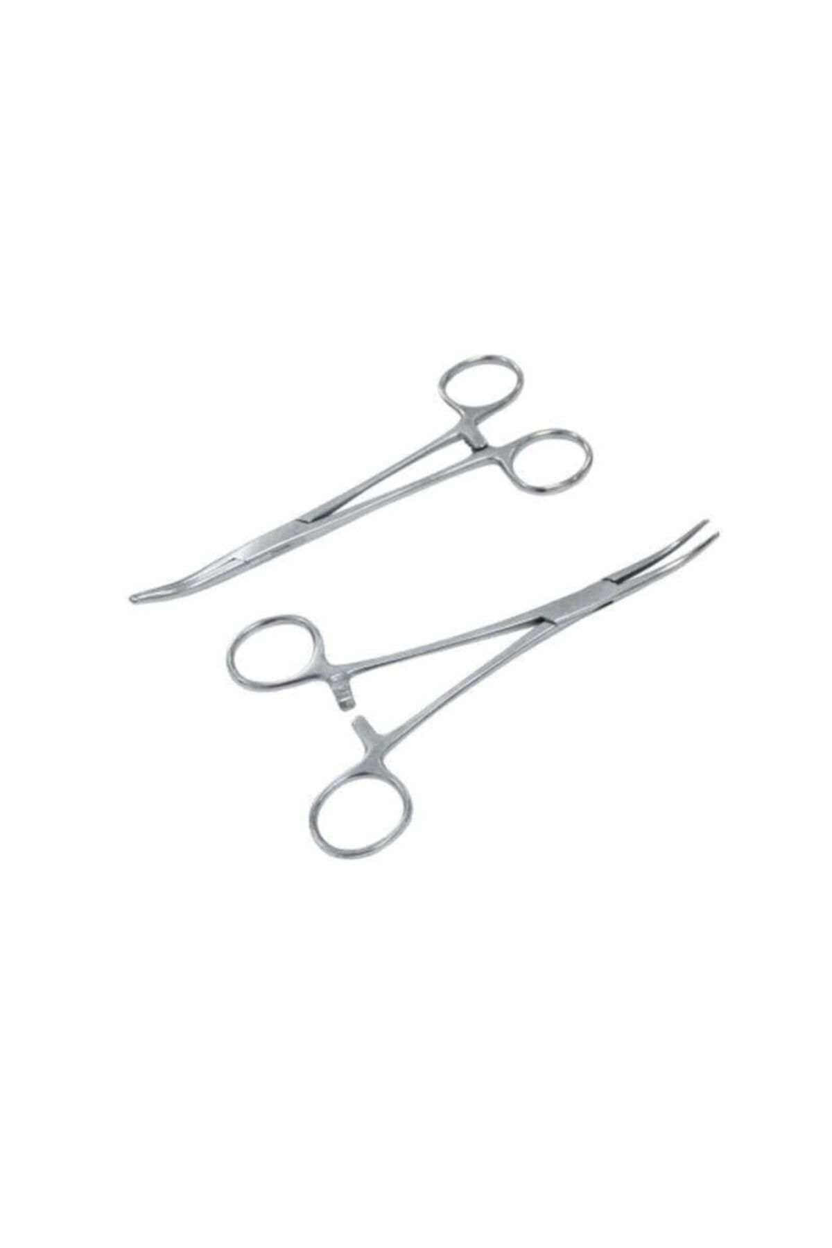 Kruuse Hemostatik Pens Eğri 16 Cm