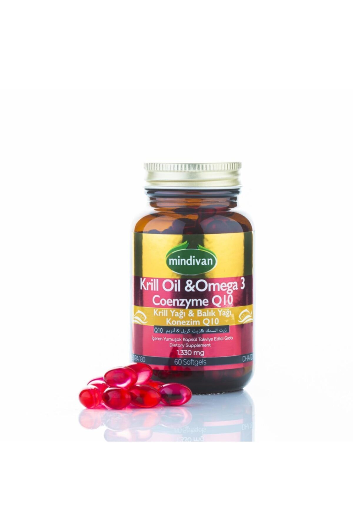 Mindivan Krilloil - Omega 3 - Coenzyme Q10