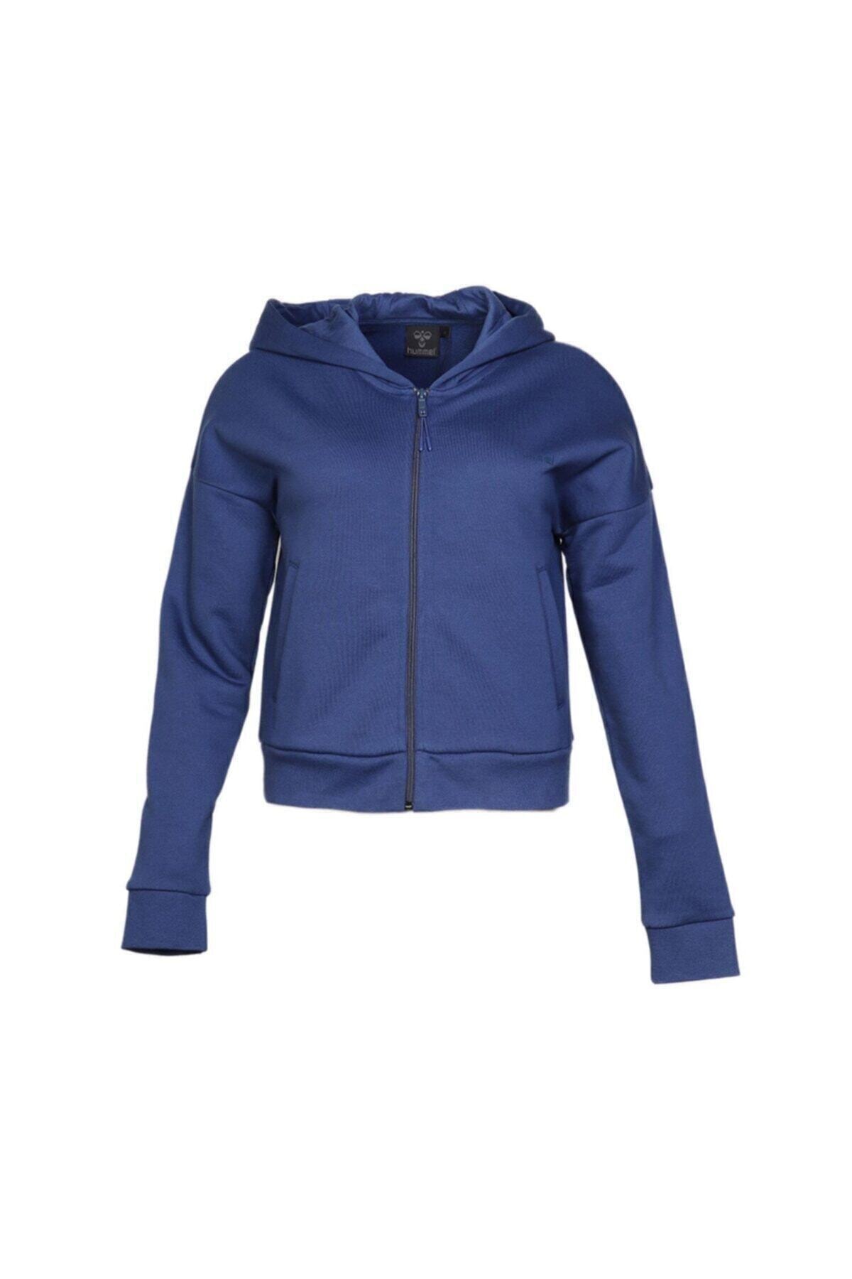 HUMMEL Kadın Sweatshirt - Hmlnarcia Zip Hoodie