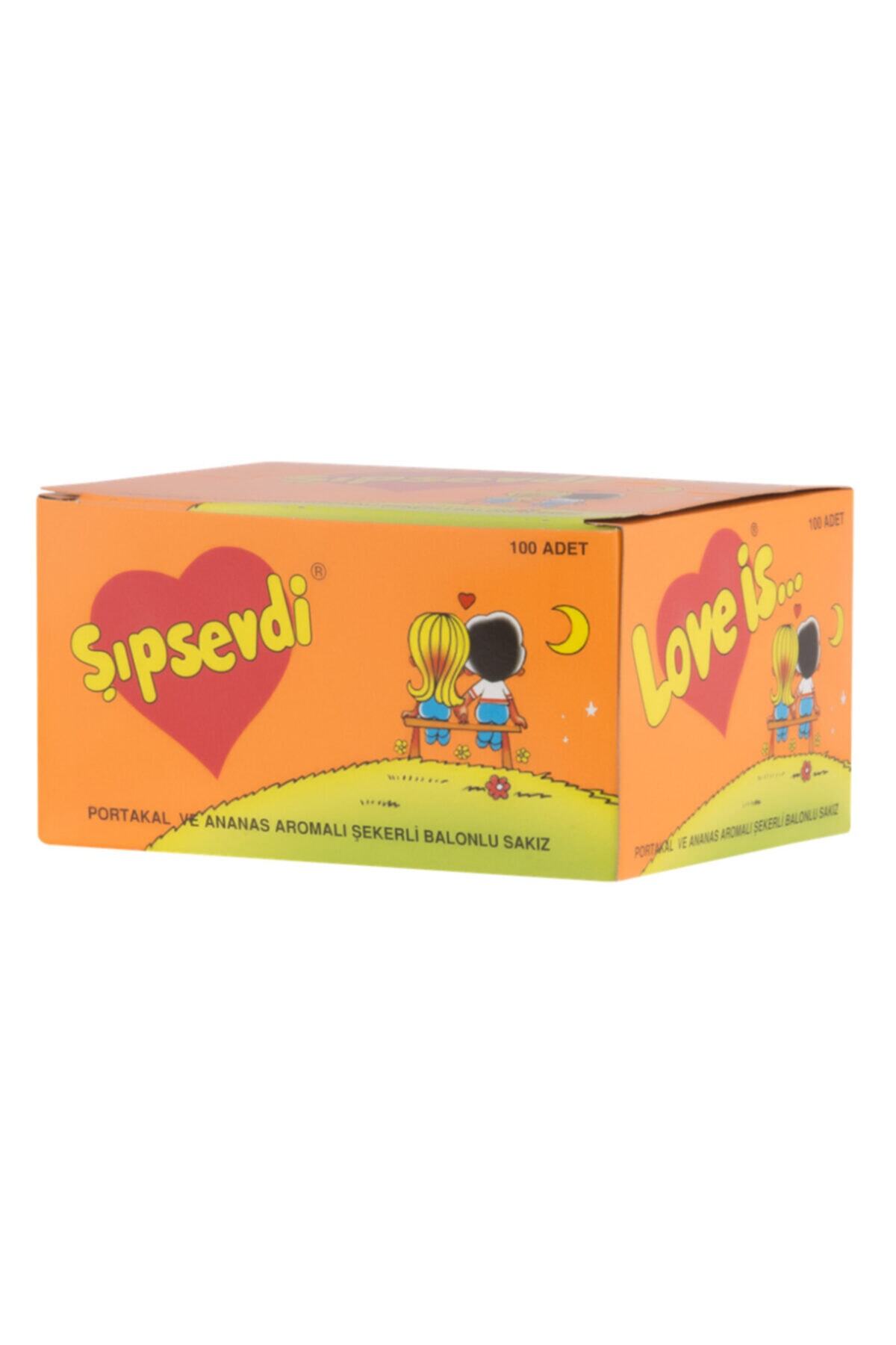 Şıpsevdi Portakal&ananas Aromalı Sakız 100'lü