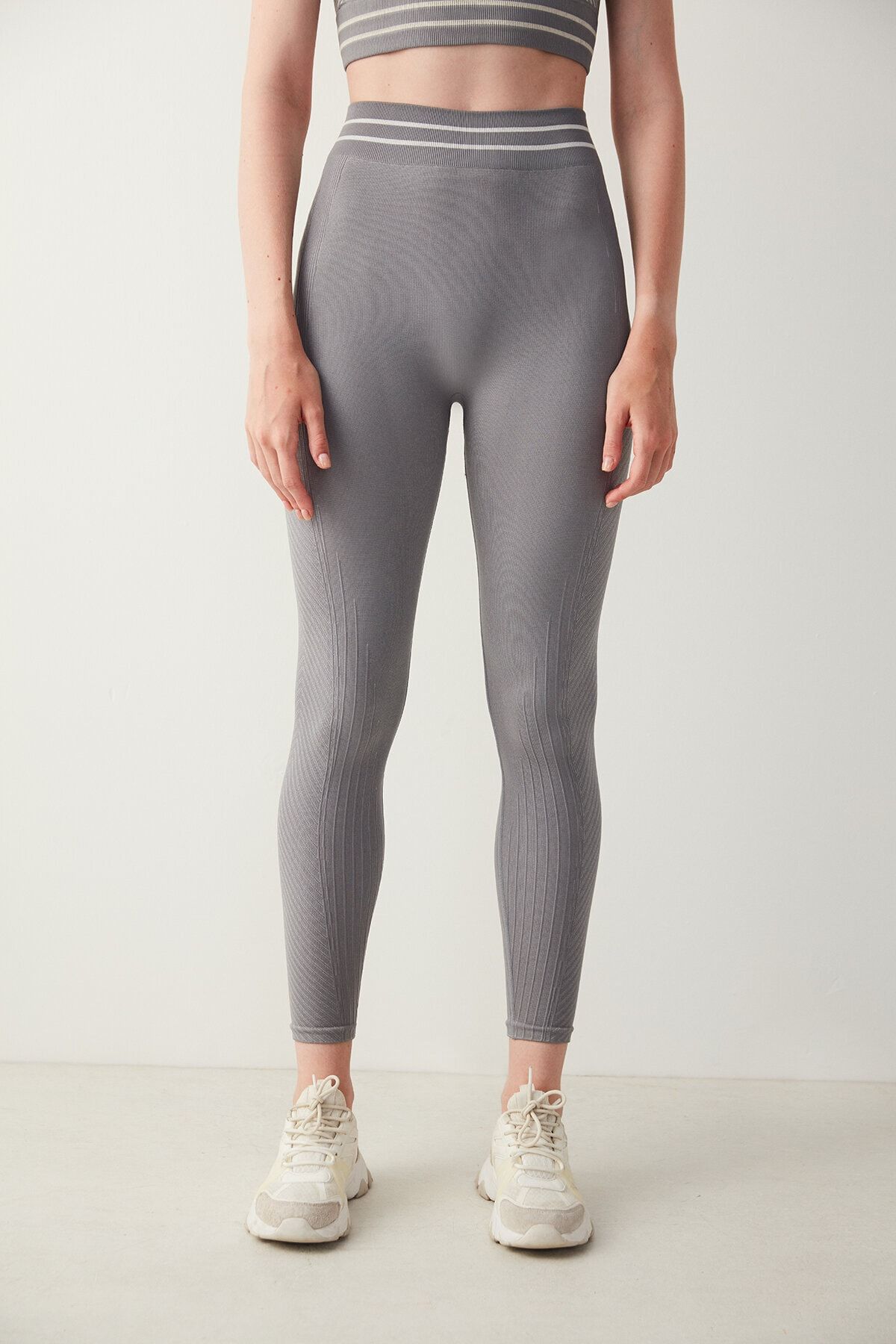 Two best sale striped leggings