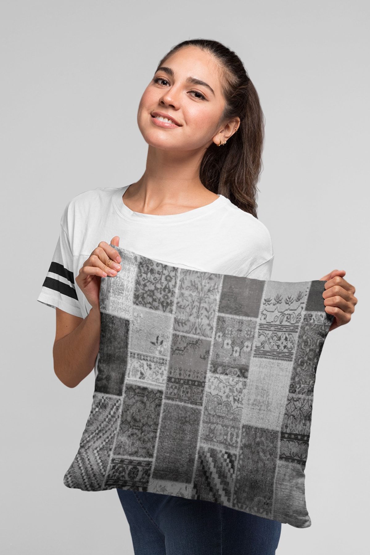 NeluxHome Thai Feather Woven Premium Fabric Double Sided Throw