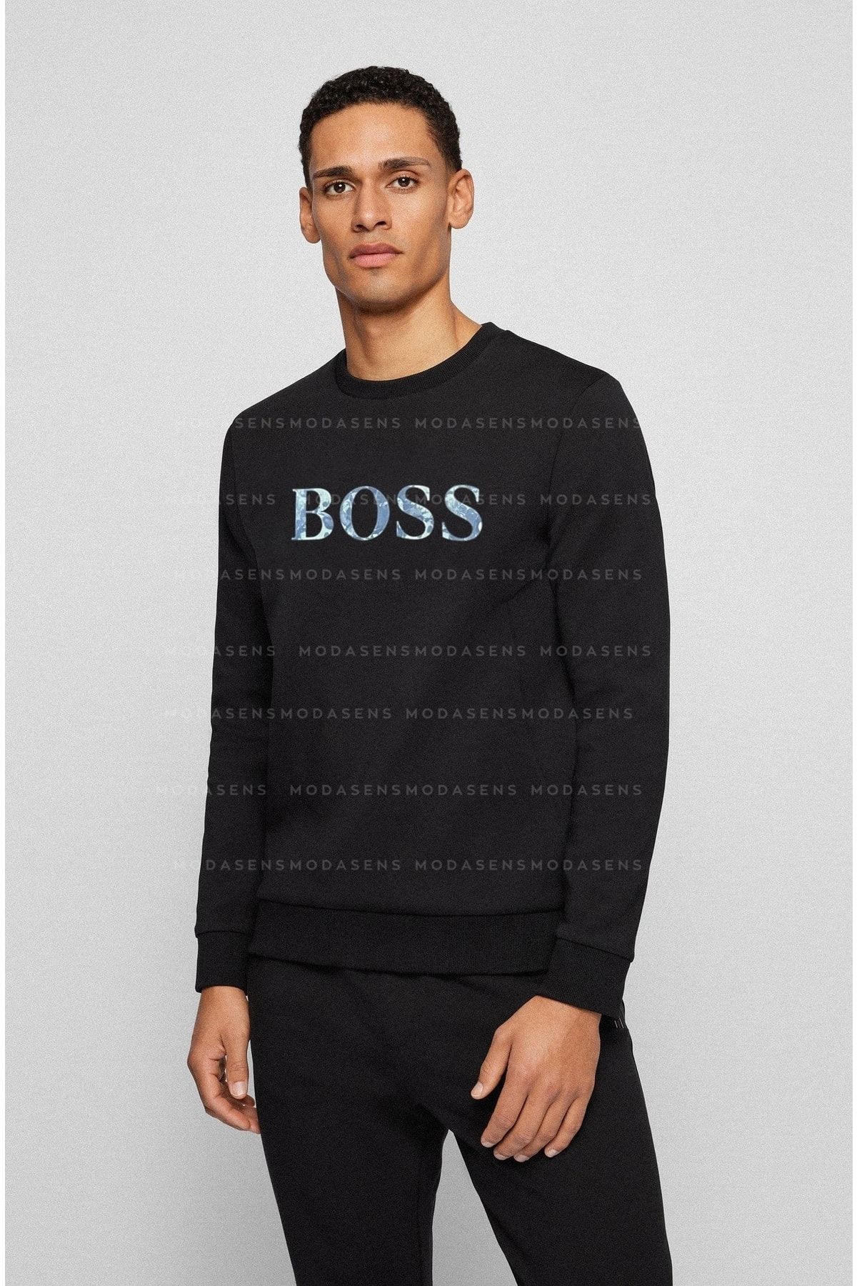 Hugo boss cheap black sweatshirt