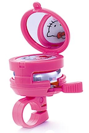 Aynalı Hello Kitty Bisiklet Zili Bisiklet Zil Çocuk Bisiklet Zili Korna Ikaz Image 0
