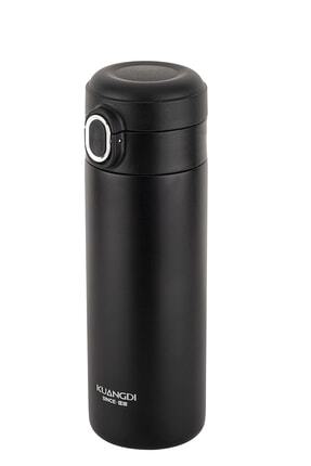Okadı Siyah Paslanmaz Çelik Termos 400ml Image 0