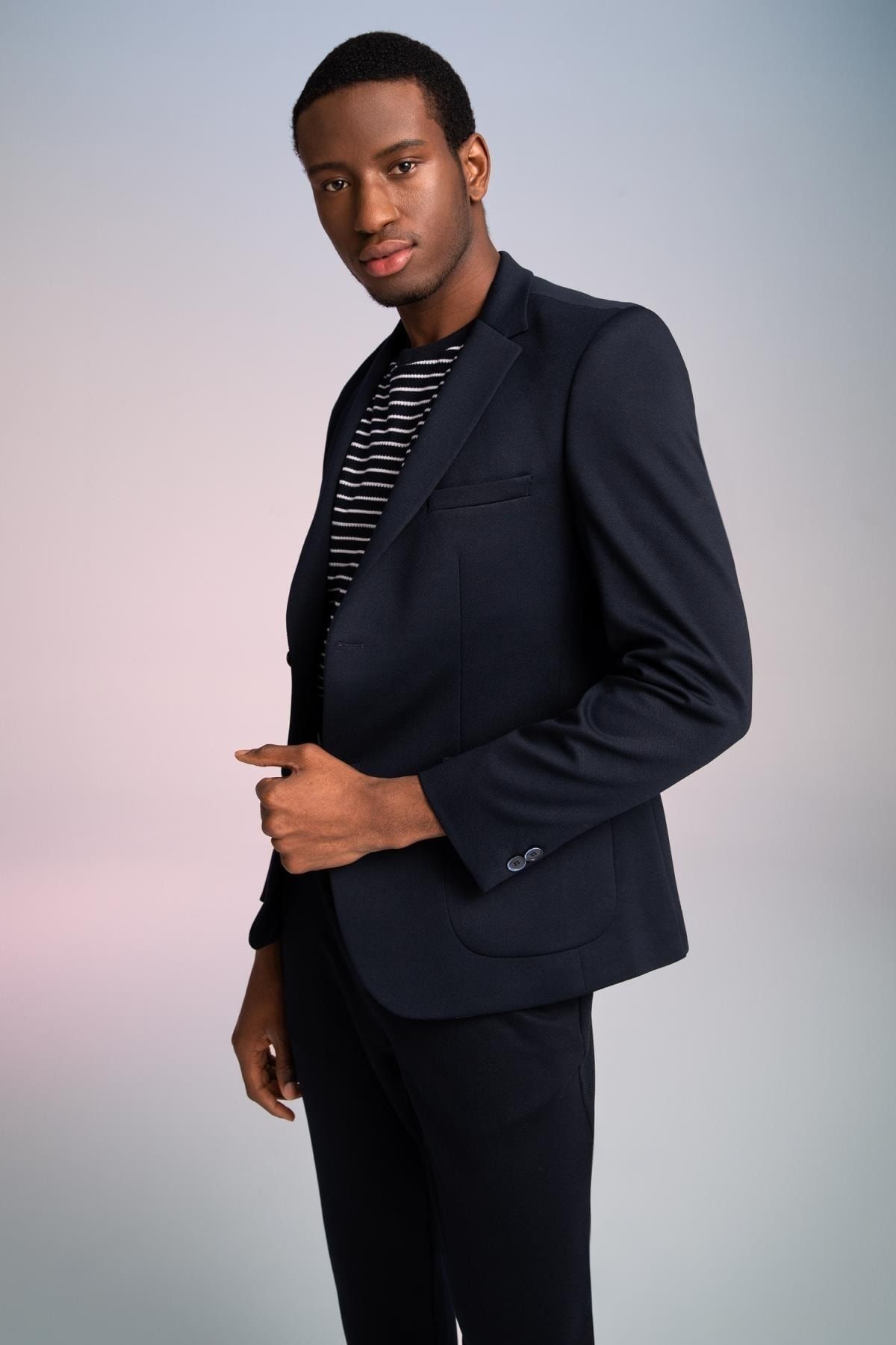 Half blazer with shirt hot sale