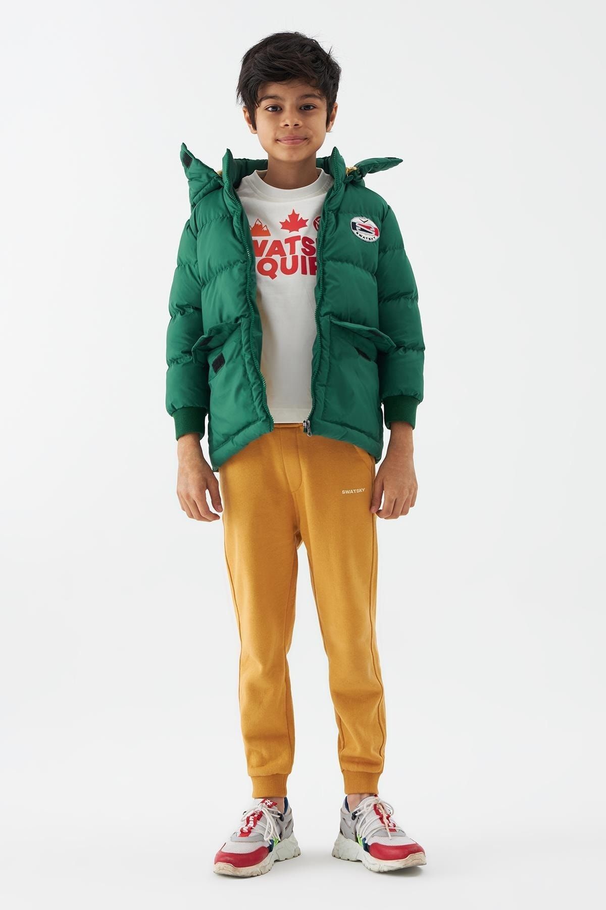 Boys discount green coat