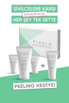 Sivilce Karşıtı 3 Adımlı Bakım Seti + Peeling Hediyeli Image 0