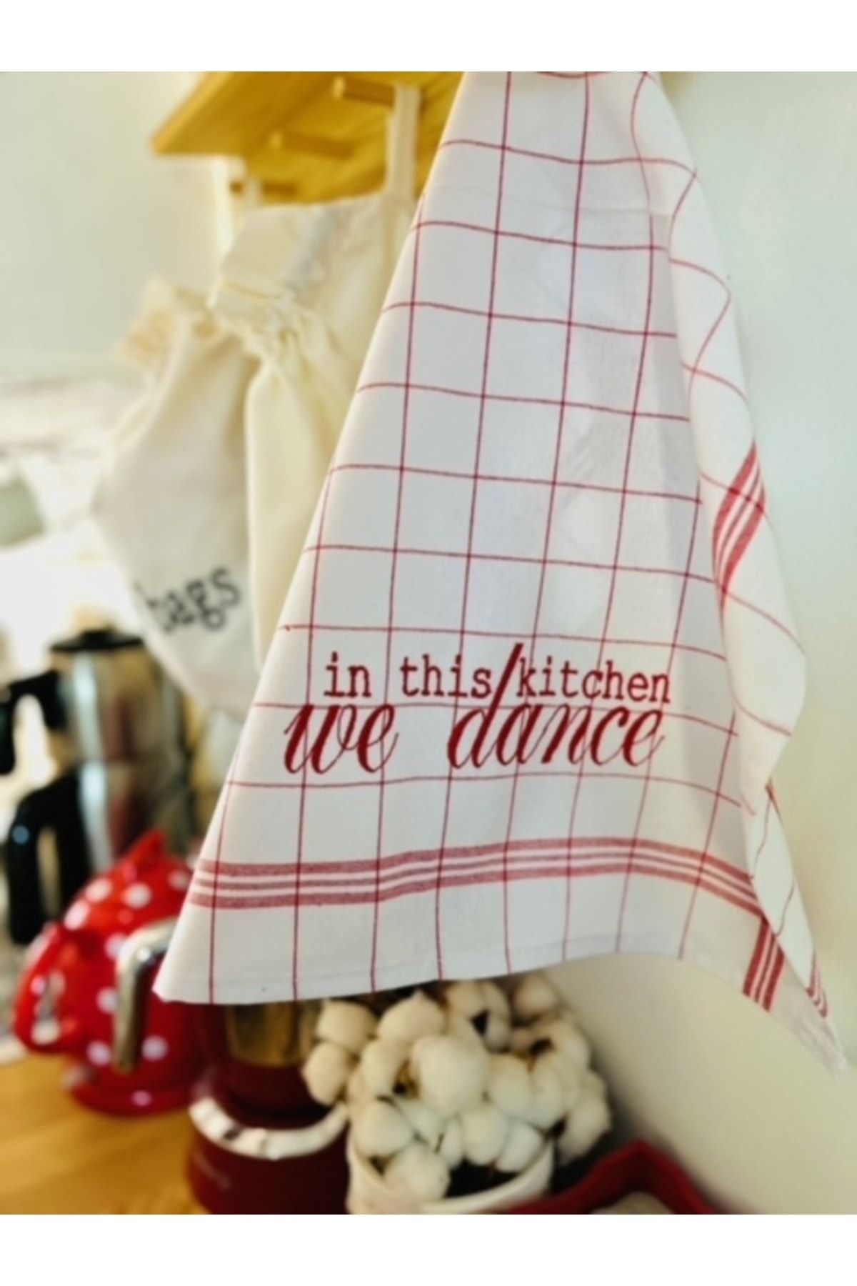 In This Kitchen We Dance Dishtowel