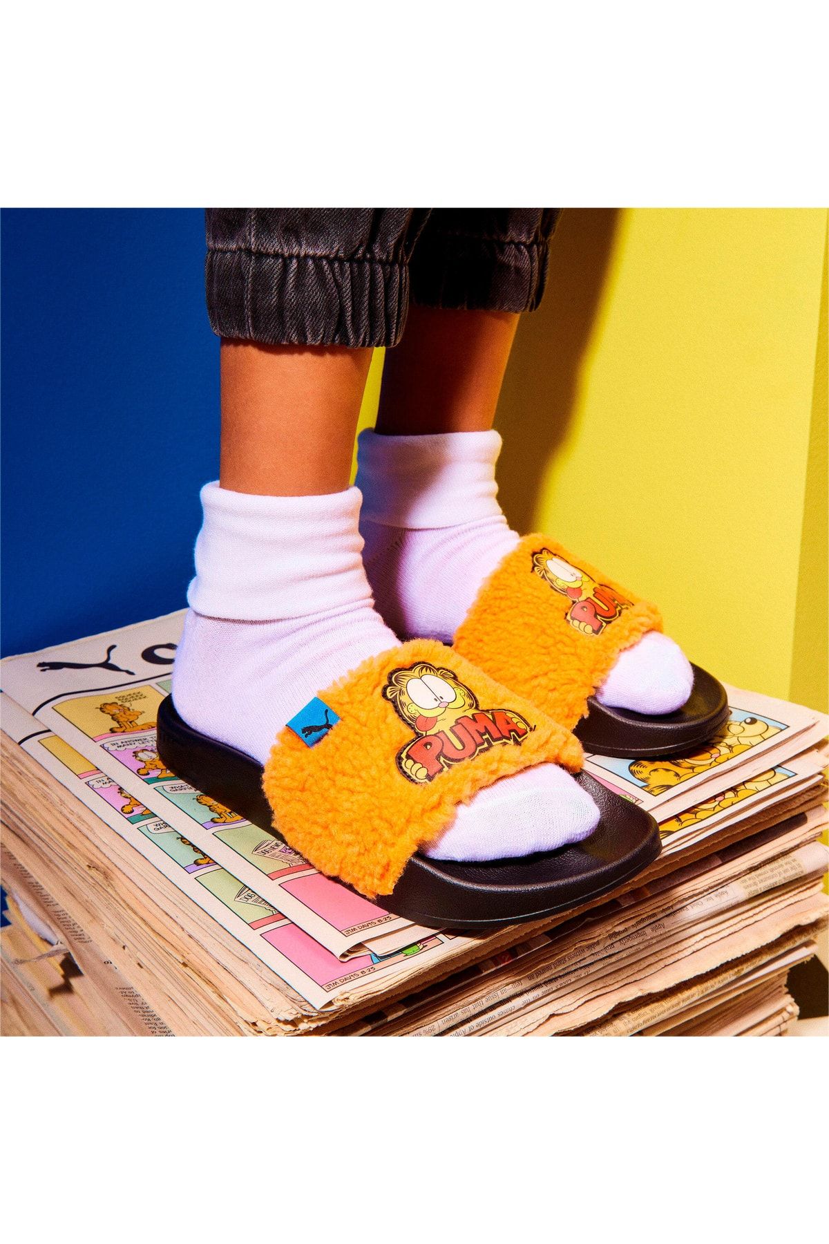 Puma kids sale slippers