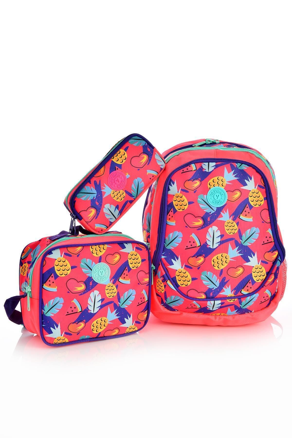 Yaygan Kids 14367 Okul Sırt Çantası 3'lü Set
