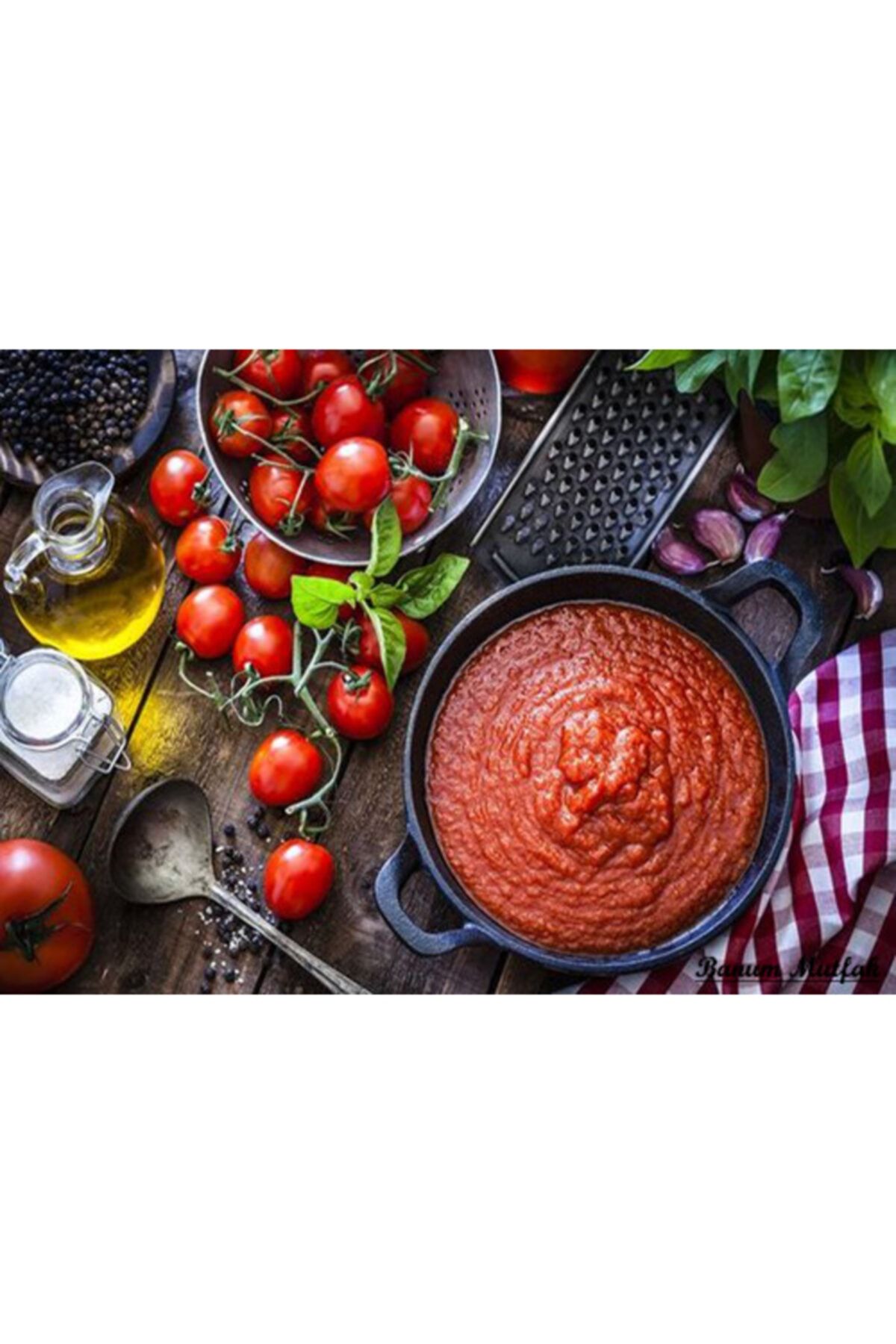 BANUM MUTFAK Ev Yapımı Domates Salçası 1 kg