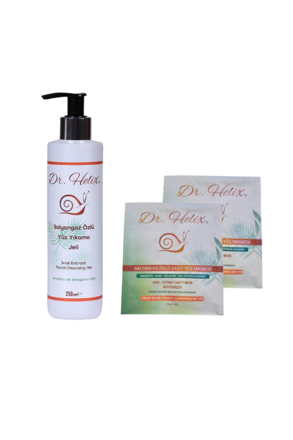 Dr. Helix Dr. Helıx Salyangoz Özlü Cilt Temizleme Seti