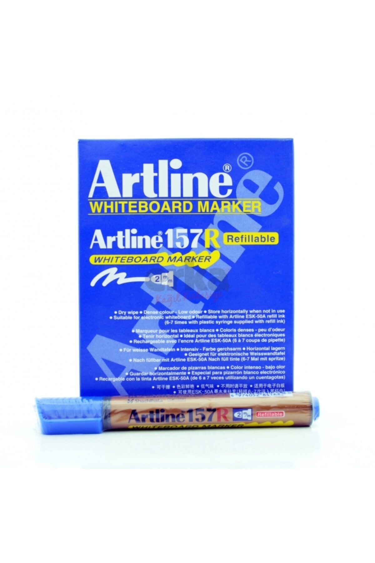 LİSANS Tahta Kalemı- Artlıne 157r Mavı 12 Adet