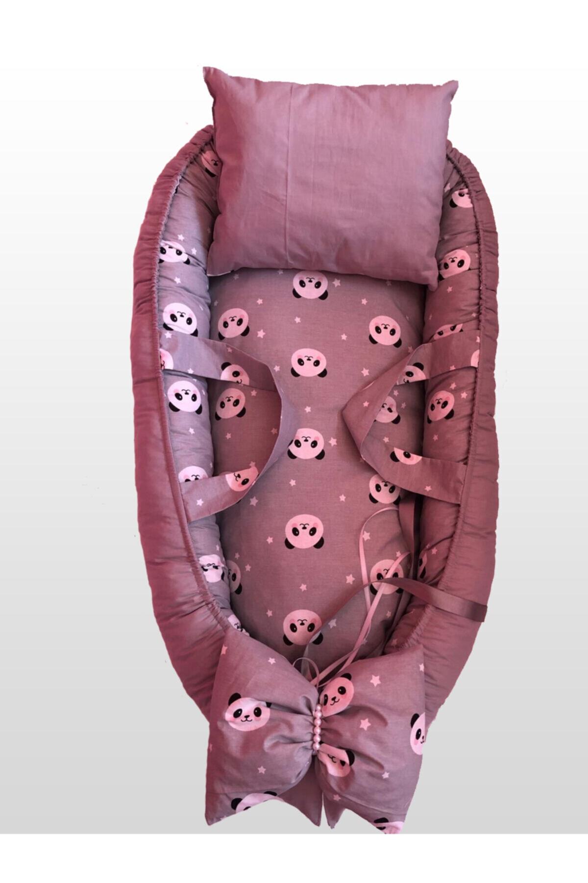 Babyce B097 Gri Pandalı ve Düz Gri Babynest