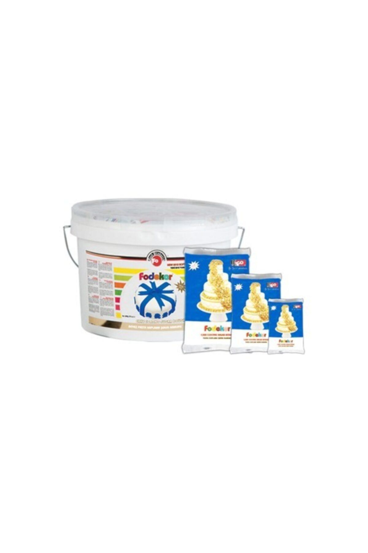 Fo Food Mavi Şeker Hamuru 1 Kg