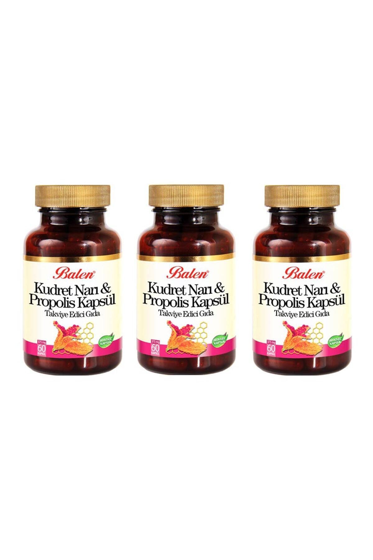 Balen Kudret Narı Propolis Kapsül 375 Mg*60 3 Adet