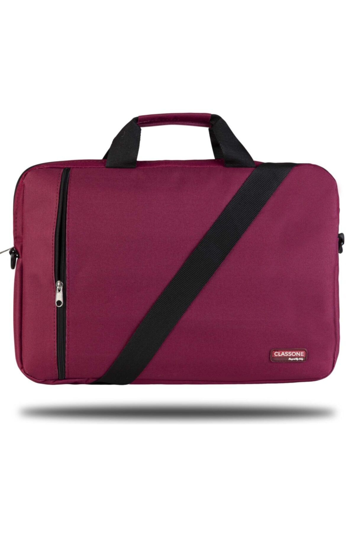 Classone Bnd205 Eko Serisi, 15.6 Inç Uyumlu Laptop, Notebook El Çantası -bordo