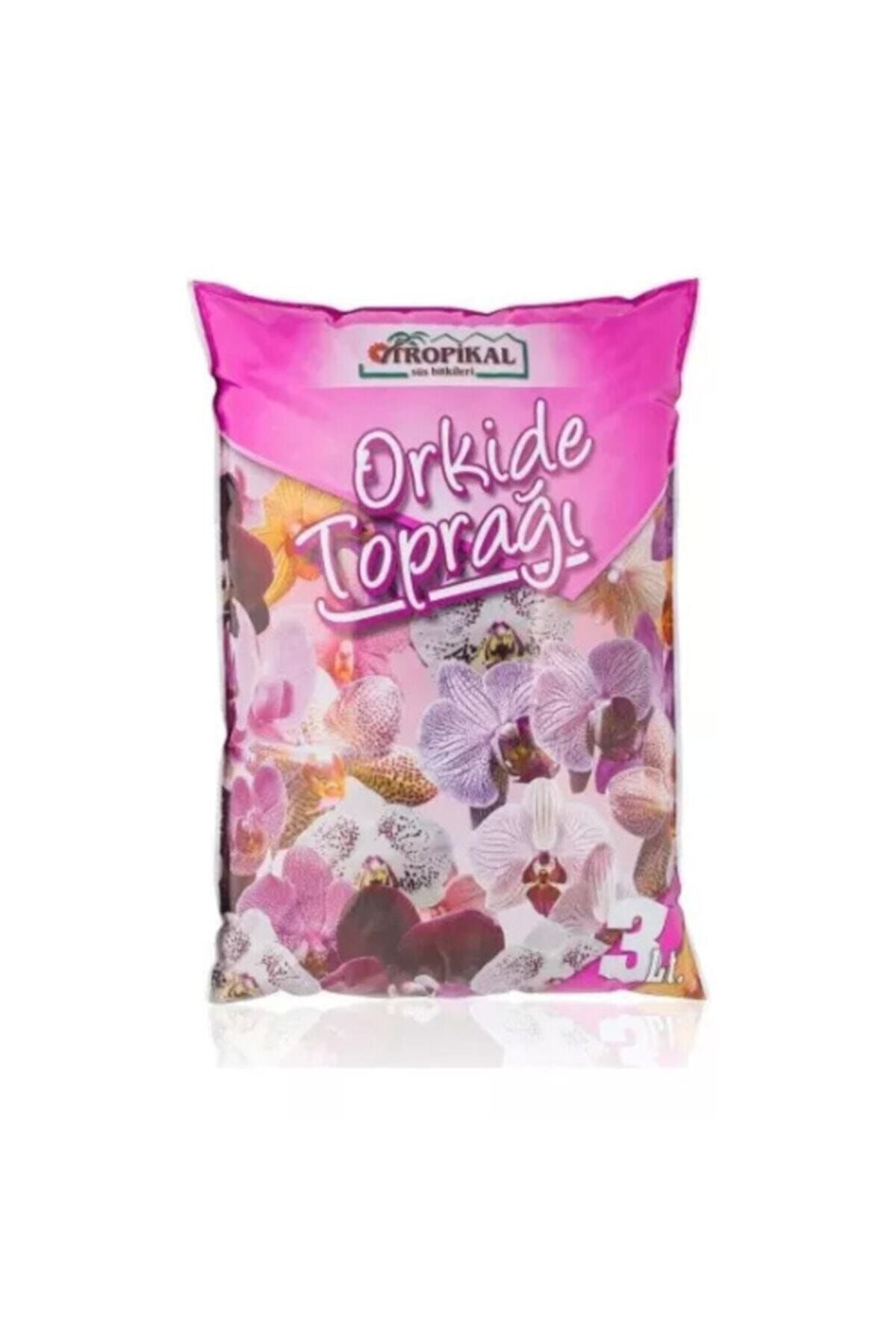 Bitki Fidanım Orkide Toprağı Tropikal 3 Lt