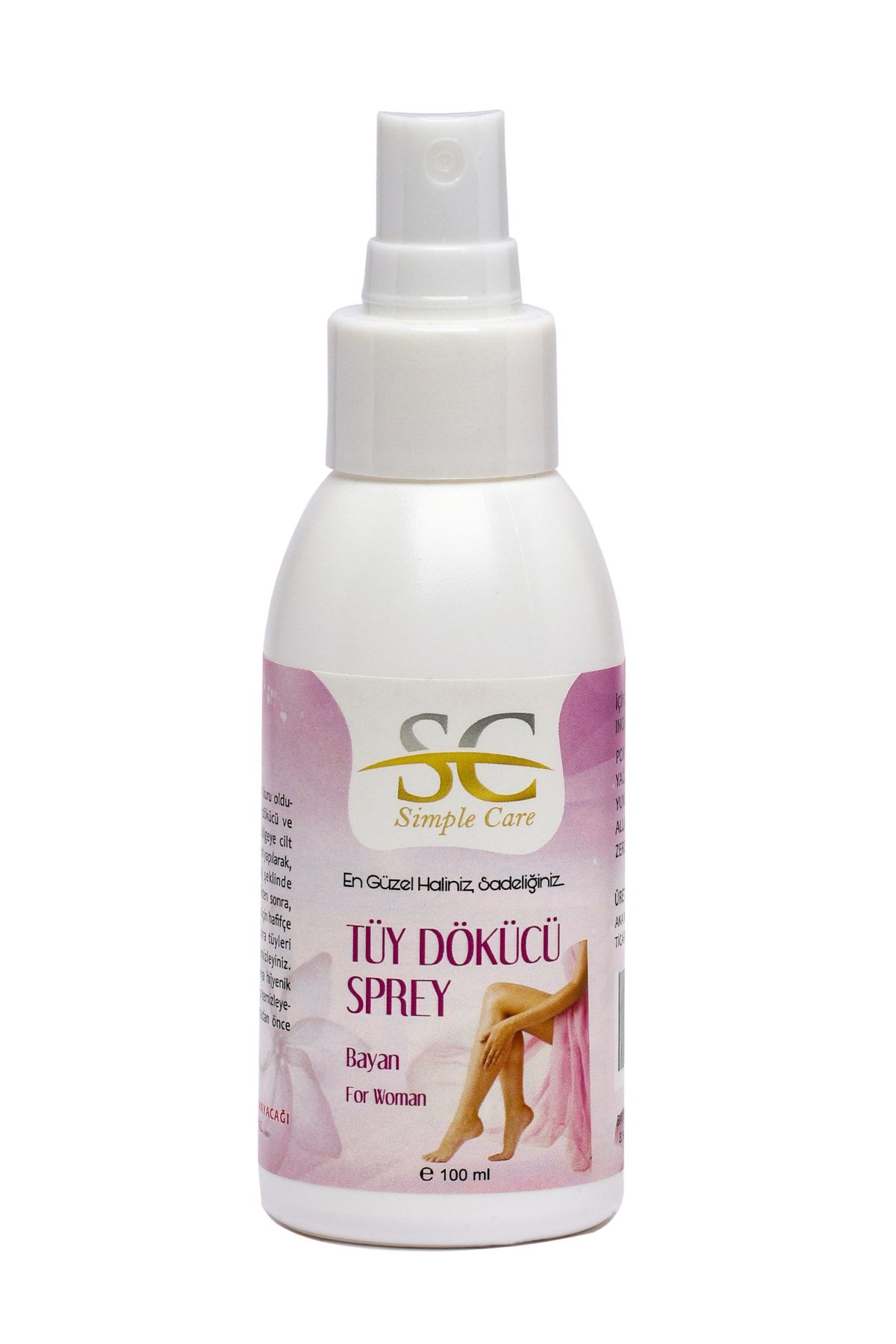 SIMPLE CARE Tüy Dökücü Sprey 100 ml