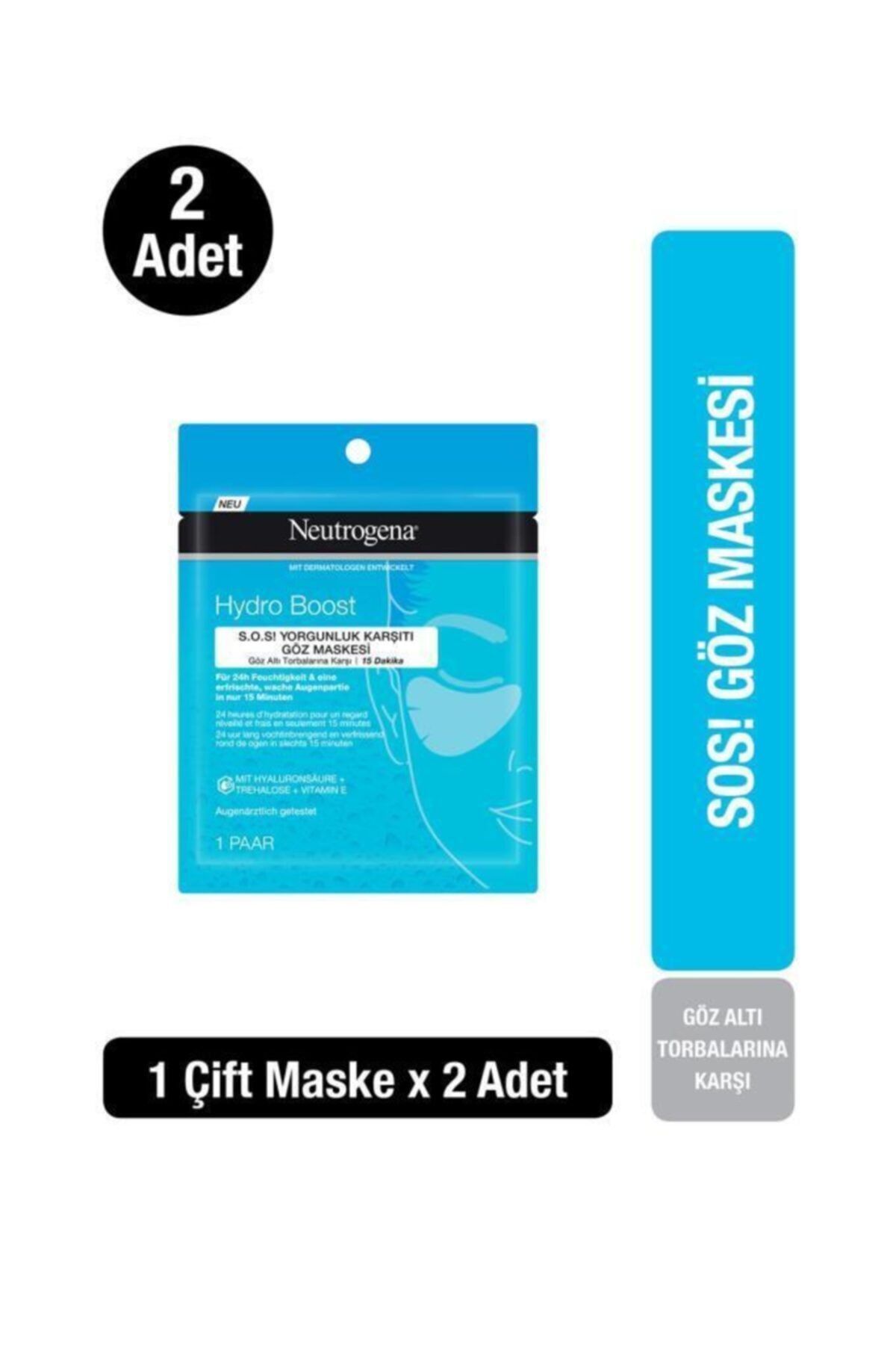 neutrogena hydro boost yorgunluk karsiti hidrojel goz maskesi x2 fiyati yorumlari trendyol