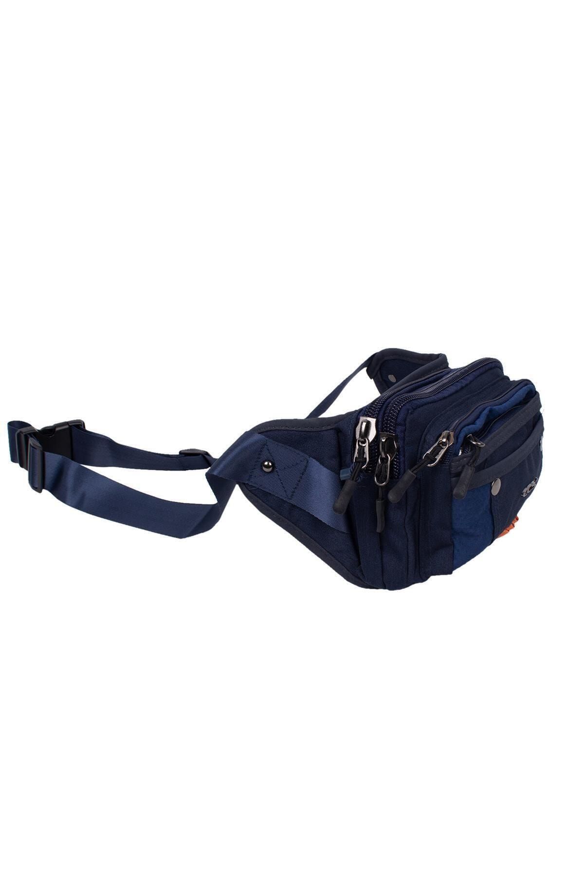 ÇÇS Unisex Lacivert Bel Çantası 31171