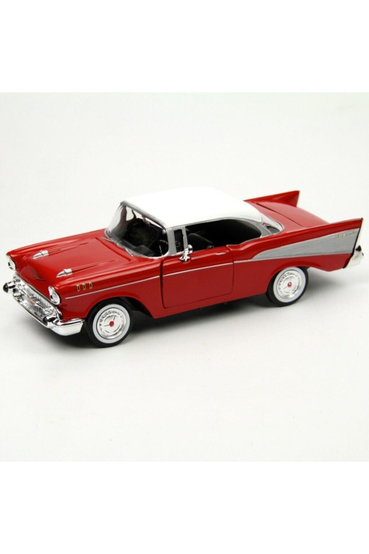 Motor Max 1:24 1957 Chevy Bel Air Kırmızı Araba