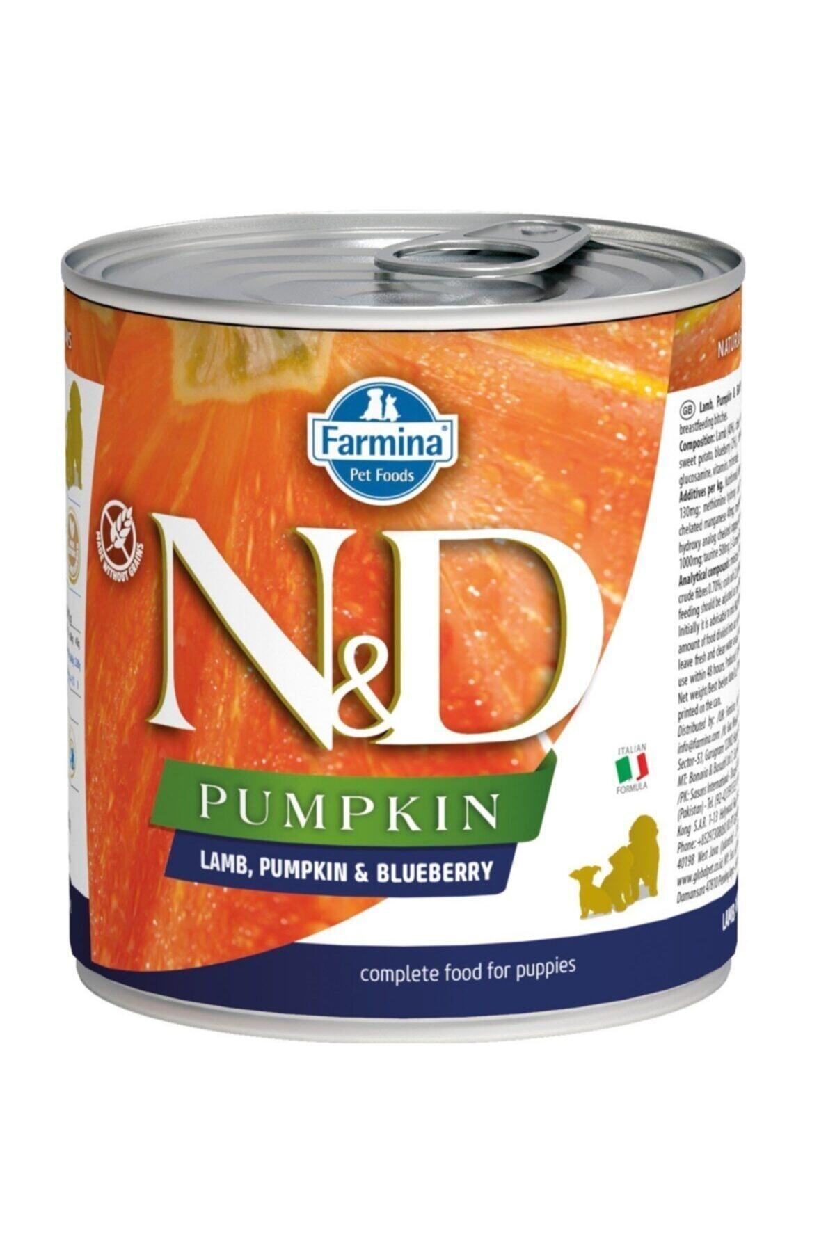 N&D Balkabaklı Kuzulu Yavru Köpek Konserve Maması 285 gr