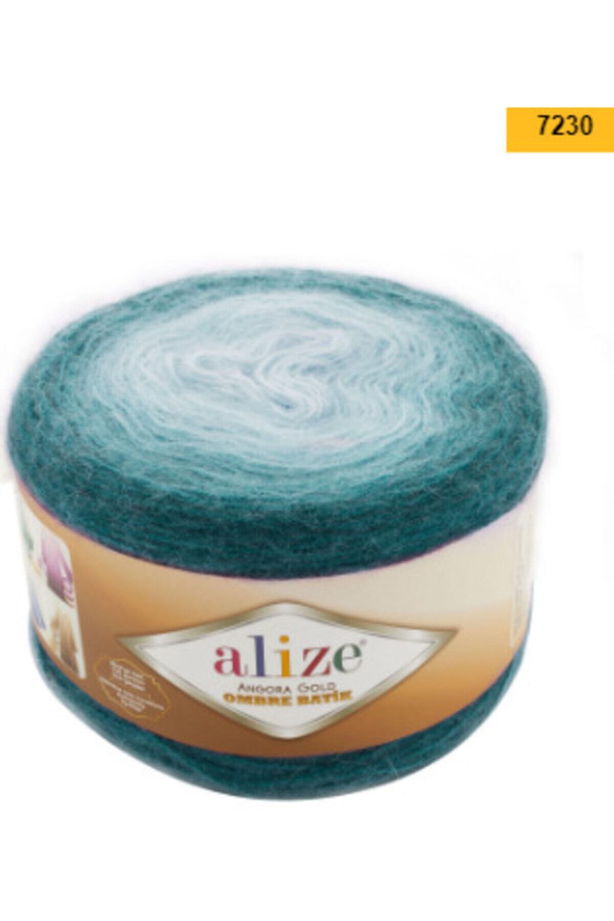 Alize Angora Gold Ombre Batik Örgü İp 7230
