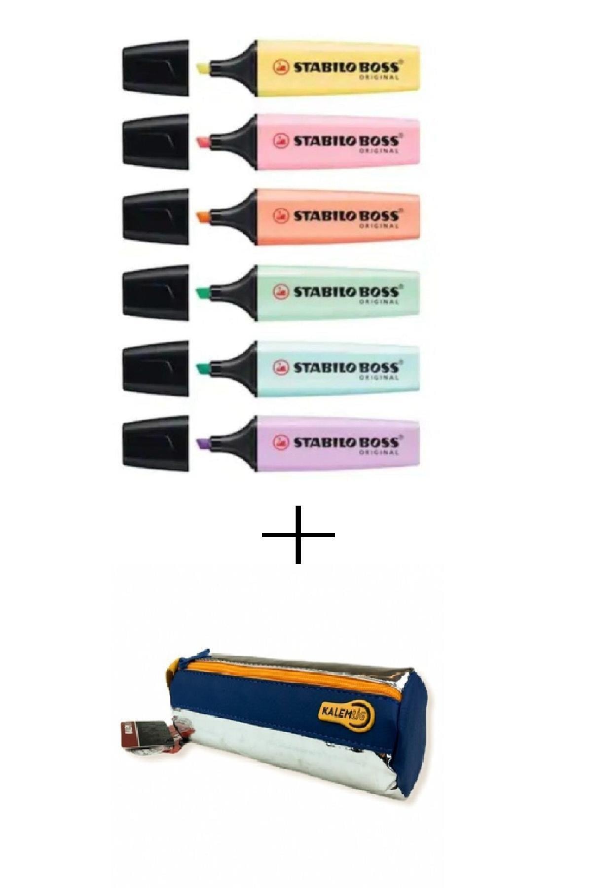 Stabilo Fosforlu Kalem Ve Kalemlik Seti 10
