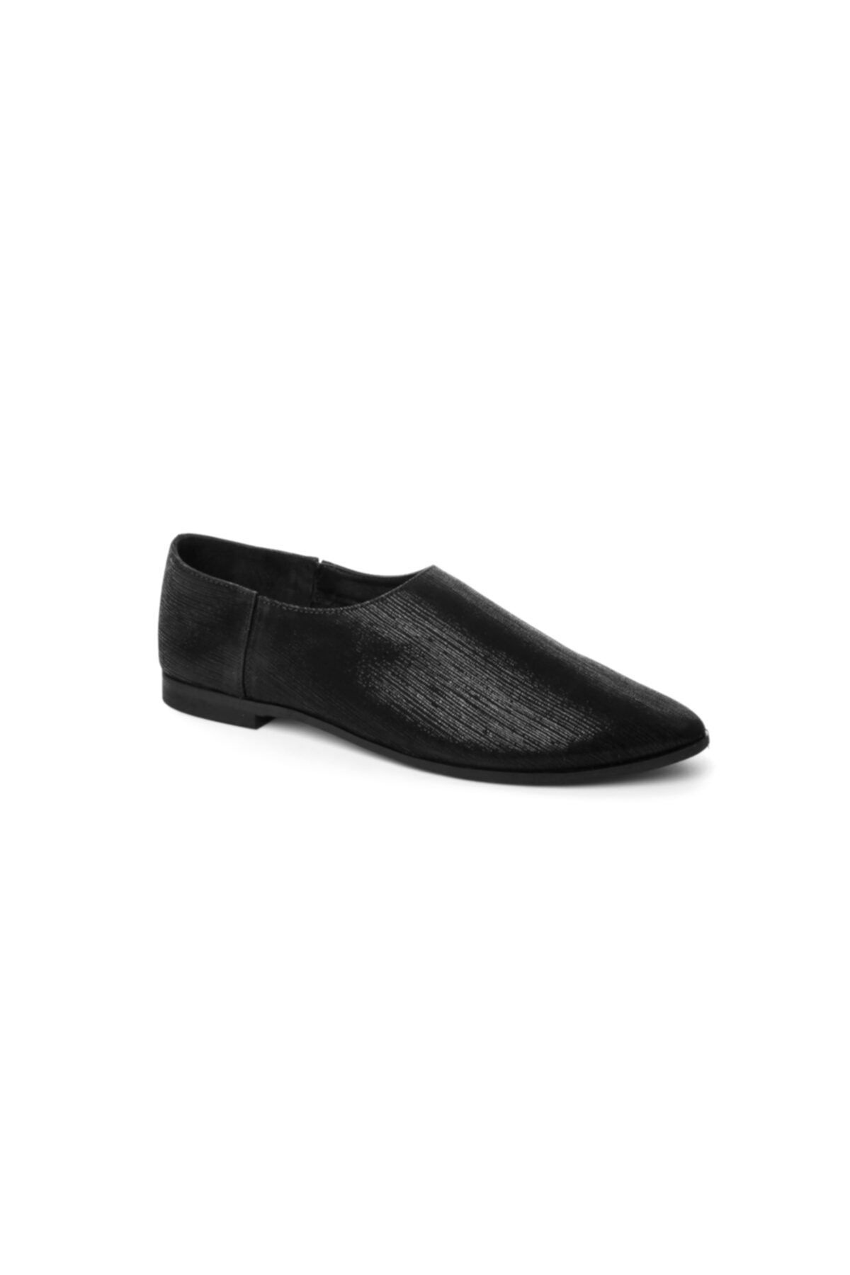 John May Kadın Siyah Slip On Bağcıksız Ayakkabı Tu-4002-801