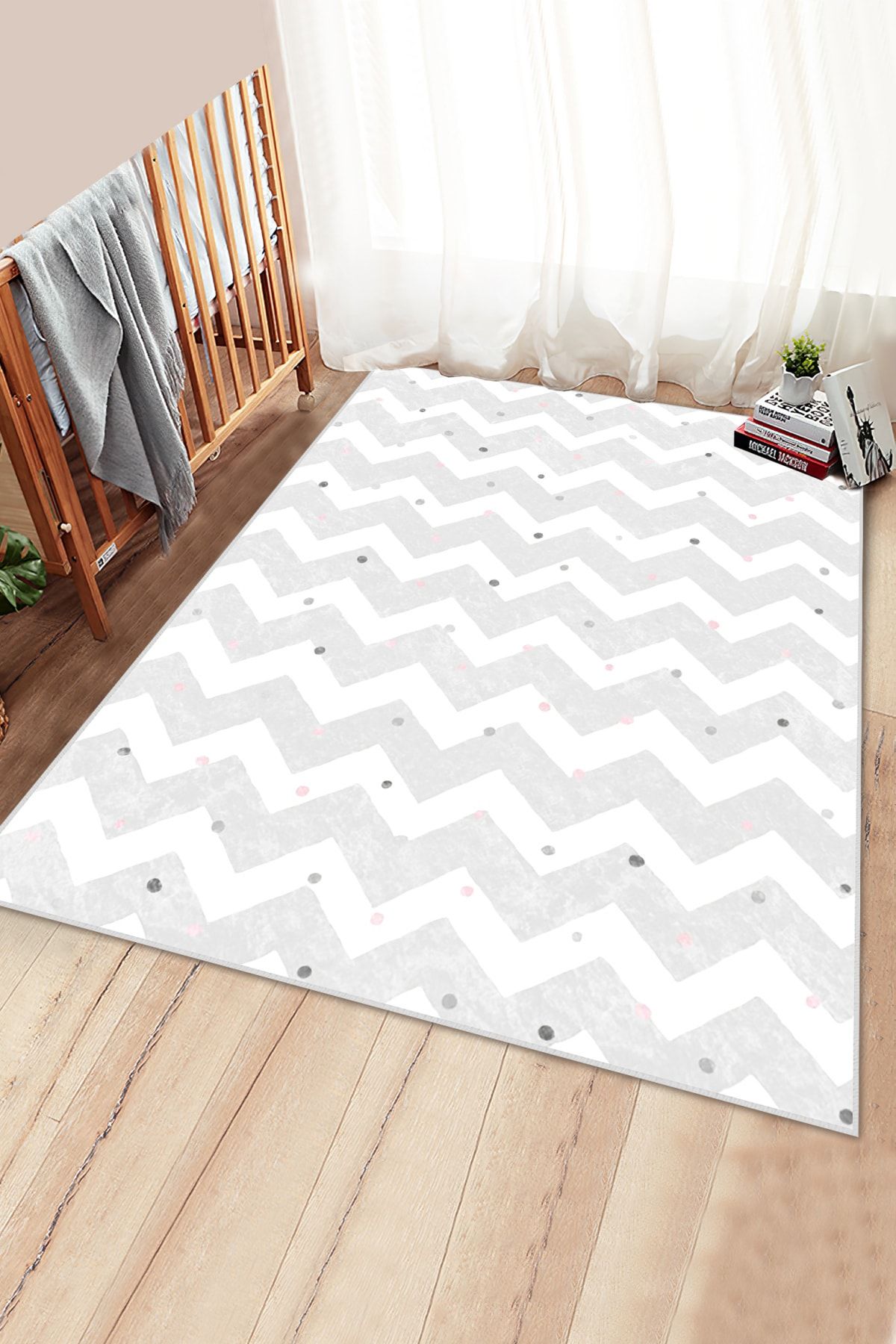 CAPRİCE HALI Caprice Zigzag Desenli Cp174 Çocuk Odası Halısı