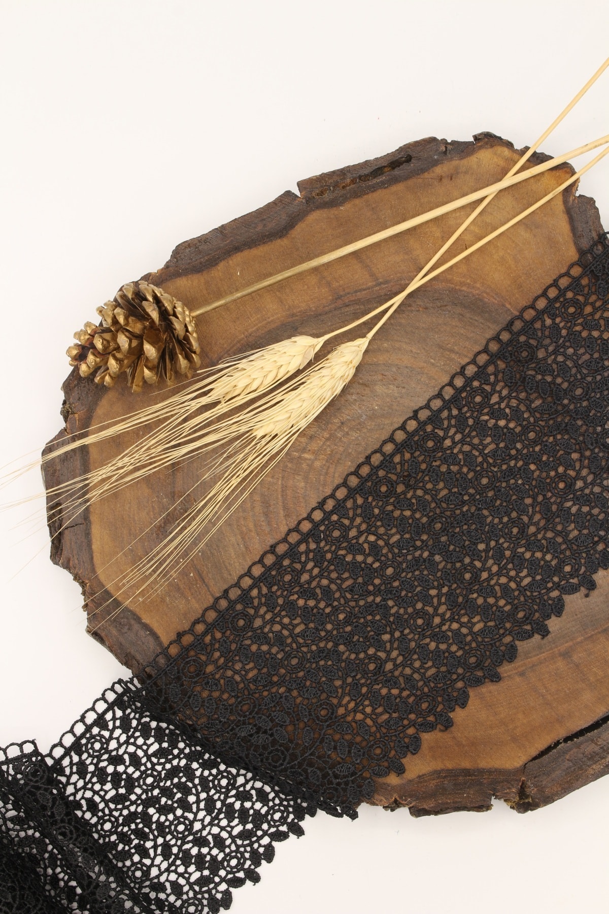 HaserEticaret Güpür 70802 Siyah