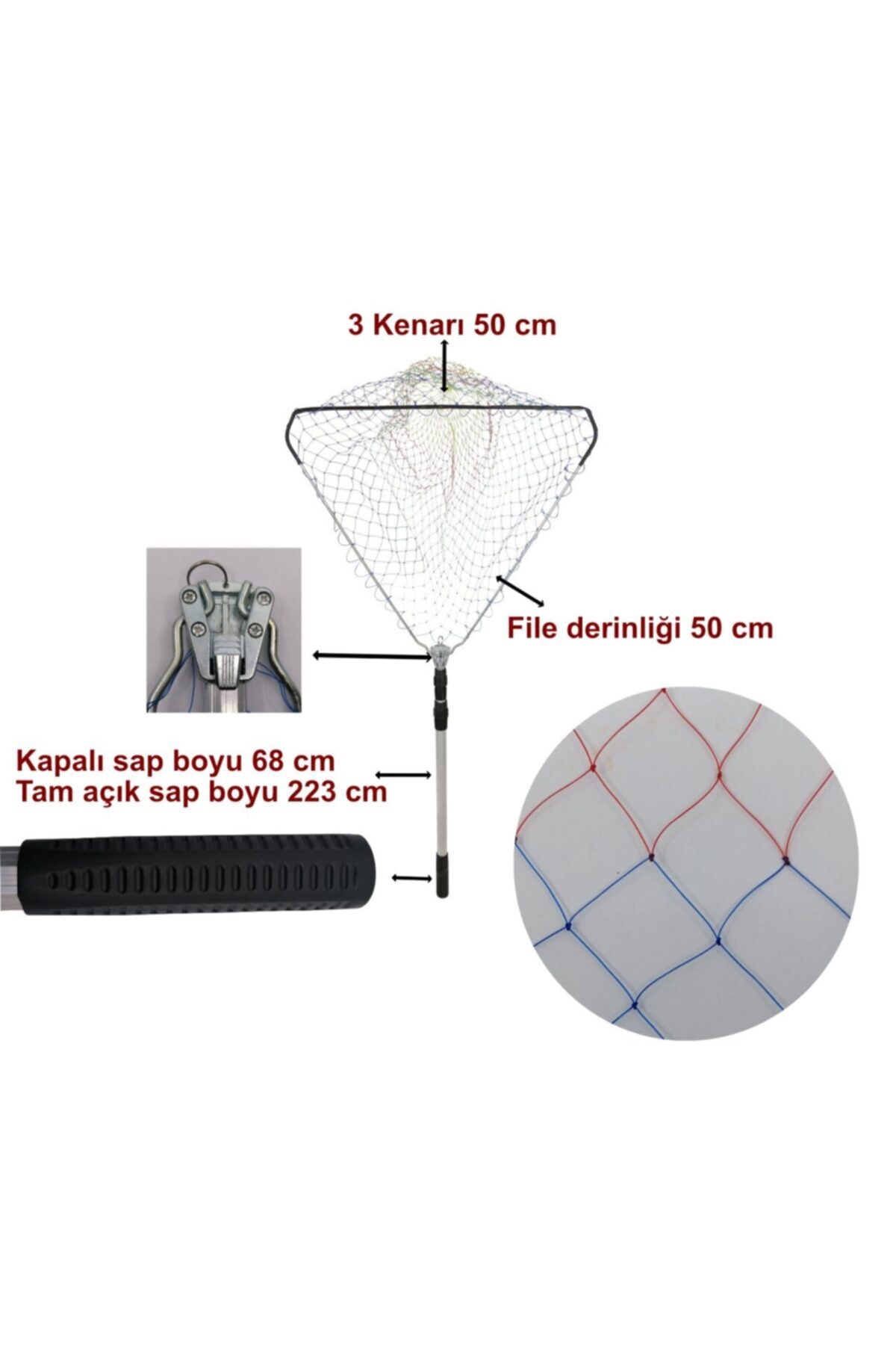 EUROFISH Balık Kepçesi 50x50