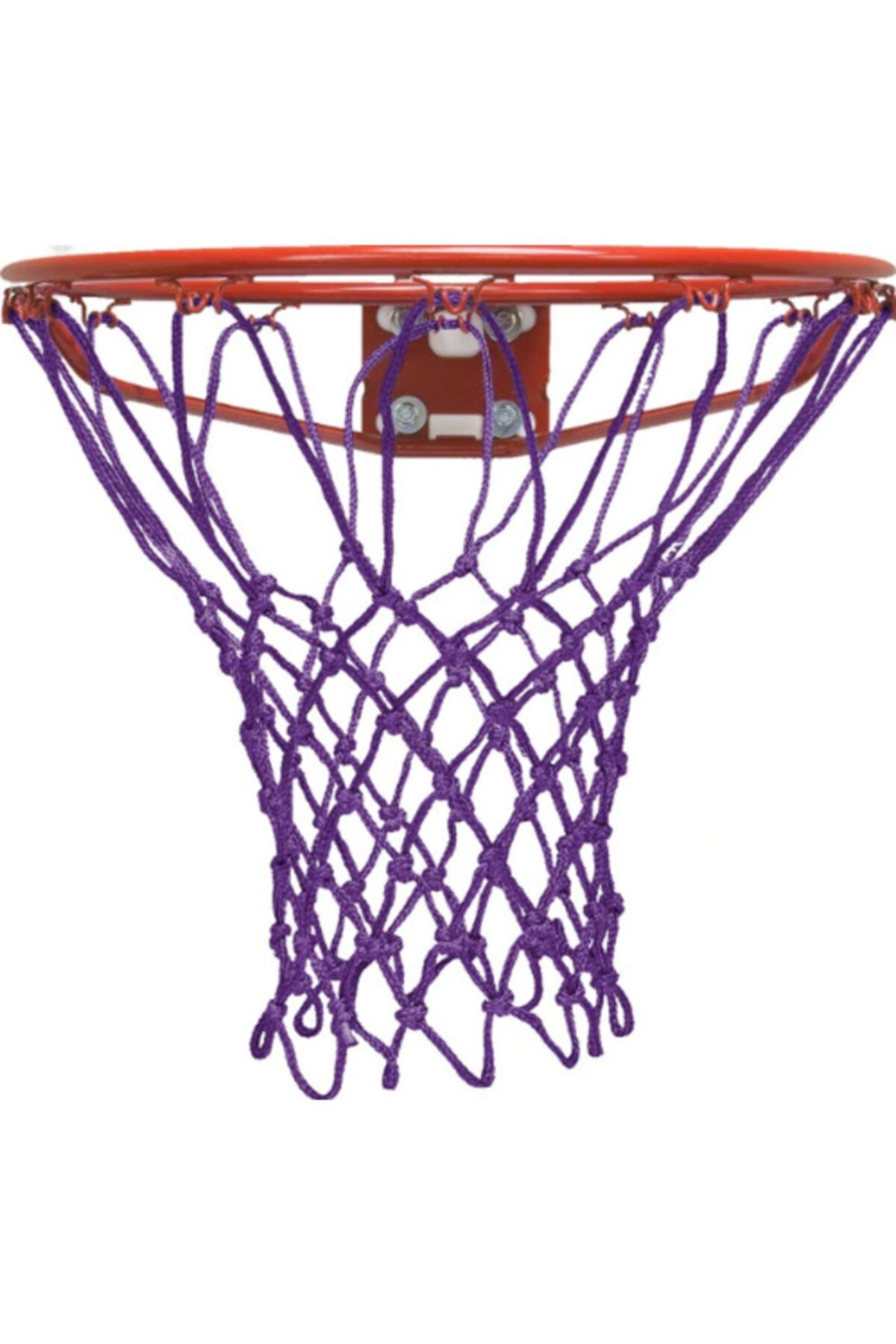 ÖZBEK Basketbol Filesi 4mm Polys. Mor - 2 Adet (basketbol Pota Ağı)