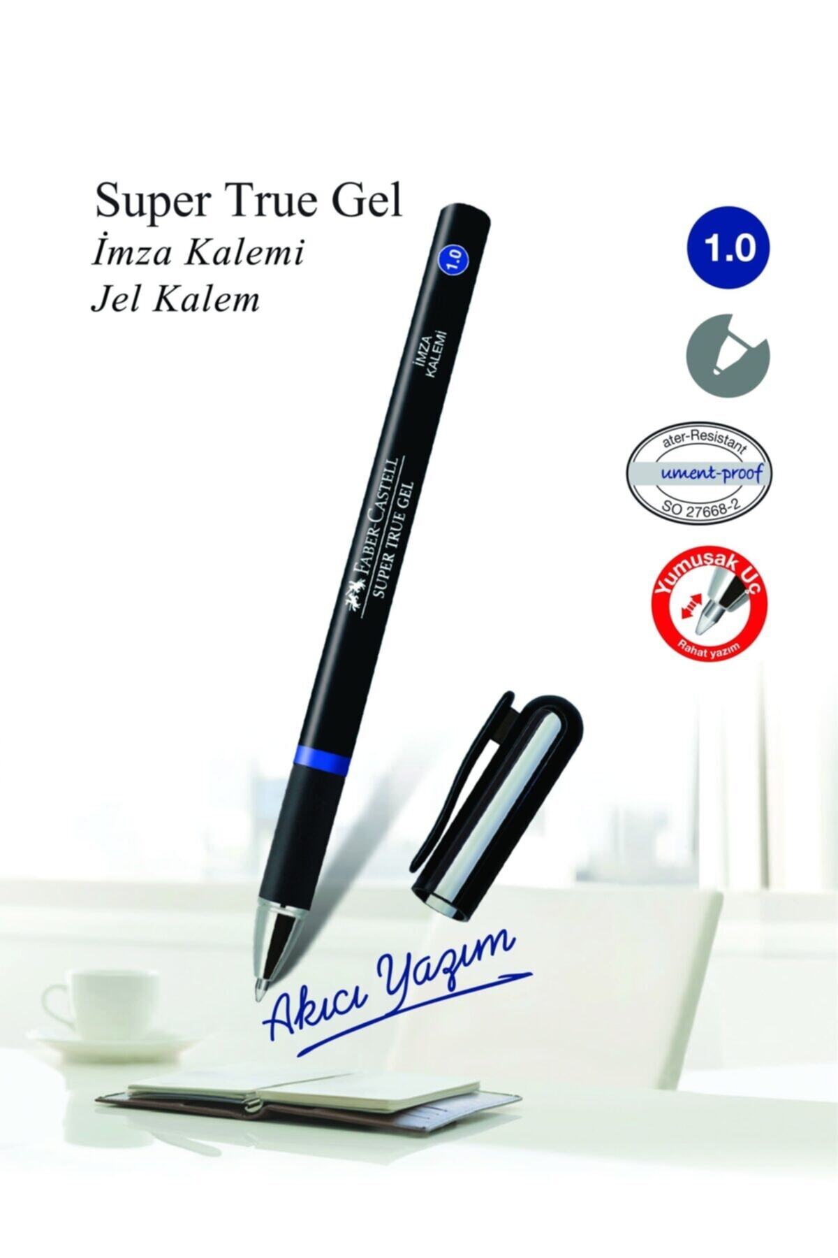 Faber Castell Super True Gel Imza Kalemi 1 0 Mm Mavi