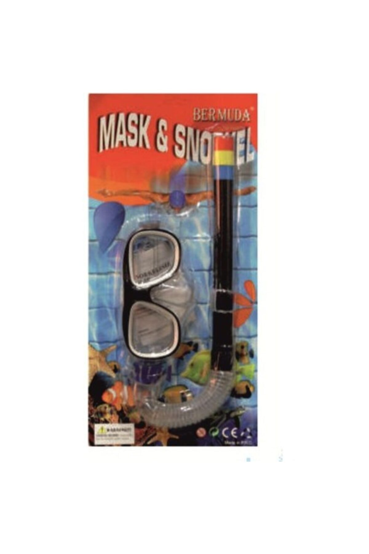 KIZILKAYA 3409a Maske Şnorkel Set Lux Dolphın