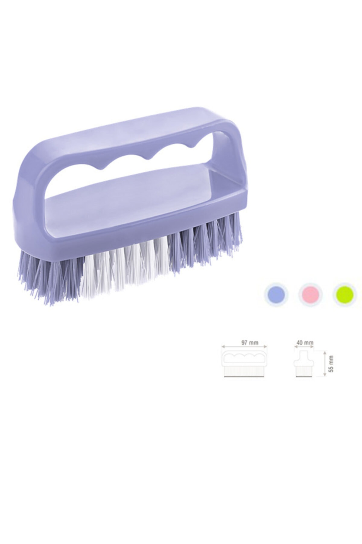 GeçerStore Ele Geçmeli Lavabo Temizleme Bulaşık Yıkama Fırçası Plastik