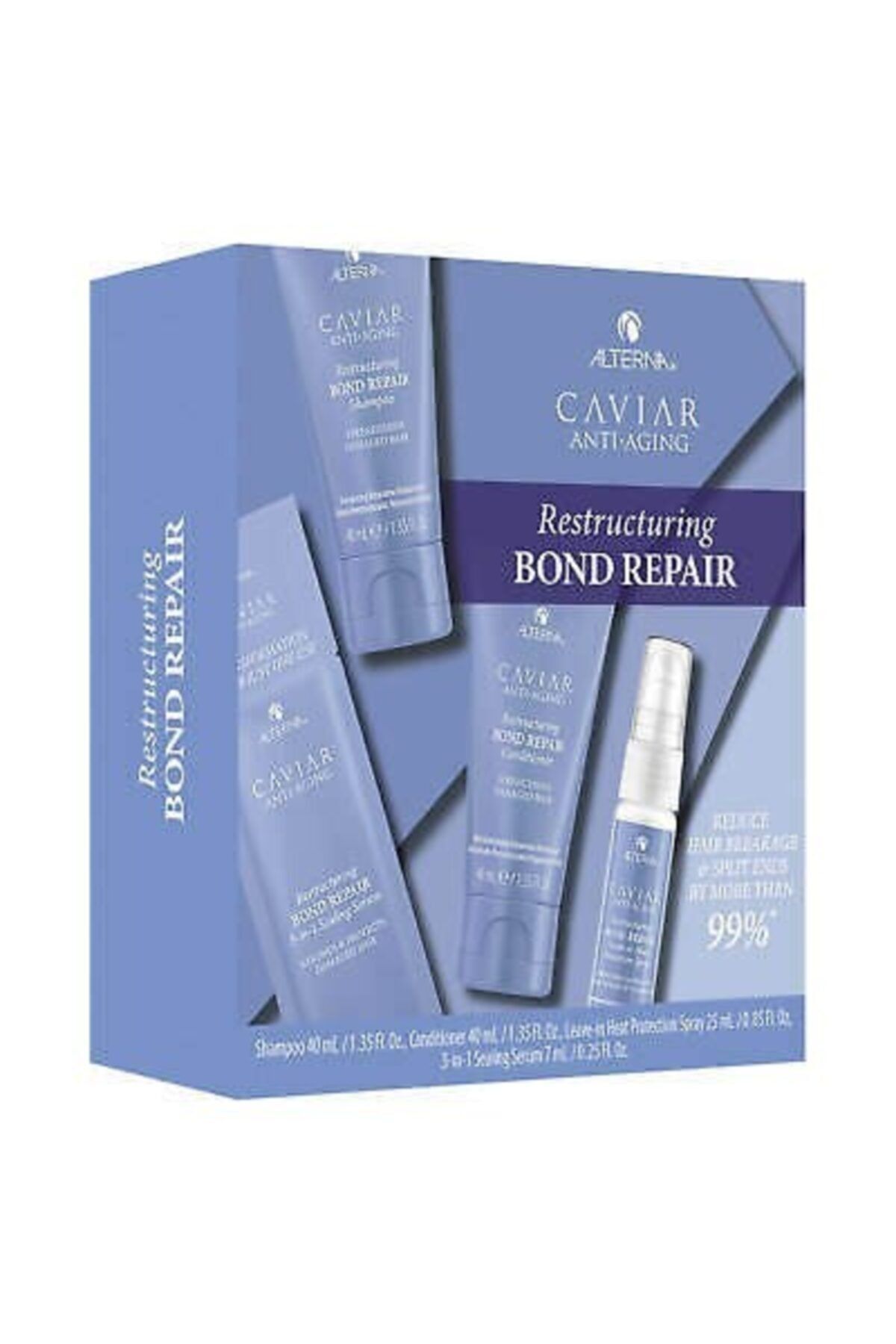 ALTERNA Caviar Bağ Yapılandıran Saçbakım Seti 40+40+25ml 873509028147